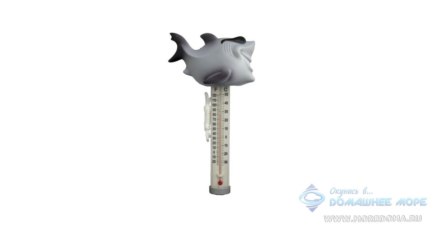 Термометр для бассейна с насадкой игрушкой Kokido акула ; арт. K725