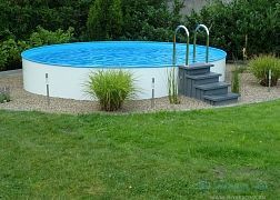 Каркасный бассейн Summer Fun (круг) 3,5 х 1,5м (полный комплект) арт. 501010170KB