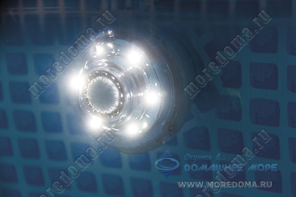 Гидроэлектрическая светодиодная лампа INTEX, 38 мм