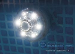 Гидроэлектрическая светодиодная лампа INTEX, 38 мм