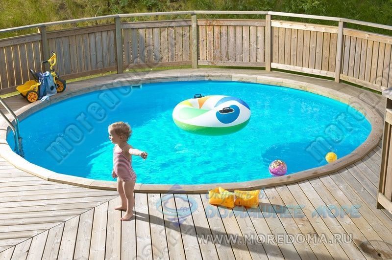 Каркасный бассейн Summer Fun (круг) 4,5 х 1,2м (полный комплект) арт.  501010164KB