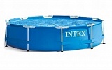 Каркасный бассейн INTEX Metal Frame (круг)  3.05 х 0.76 м ; артикул 28200