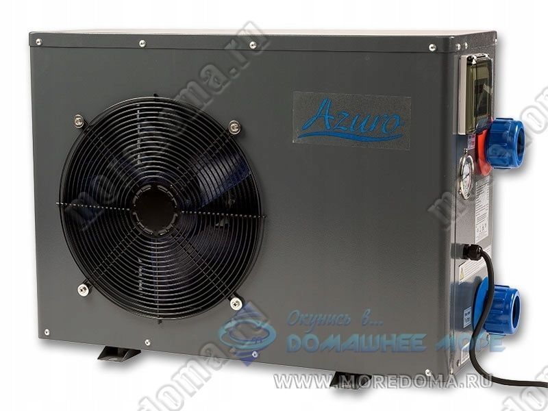Тепловой насос Azuro BP-85HS (потребление 1.7 кВт, теплоодача 8.5 кВт, 220 В), арт. 3EXB0347