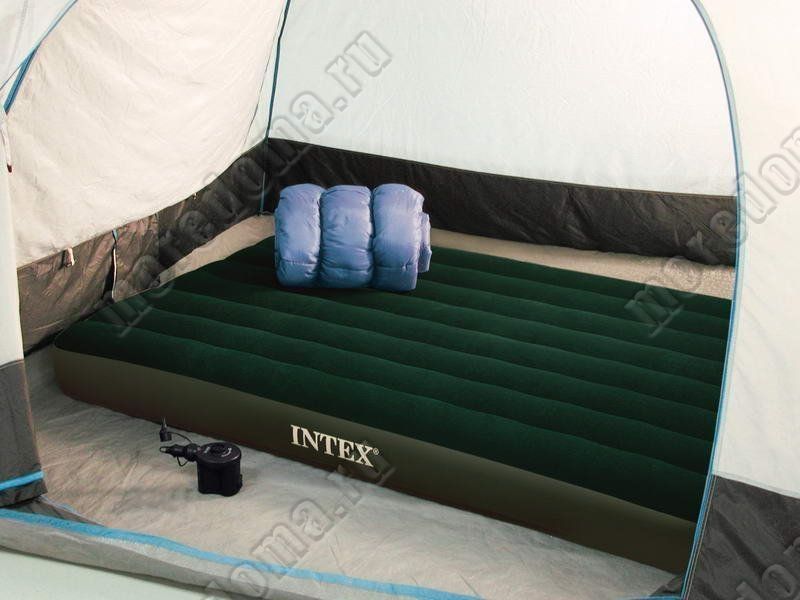 Надувной матрас intex prestige downy airbed 64779