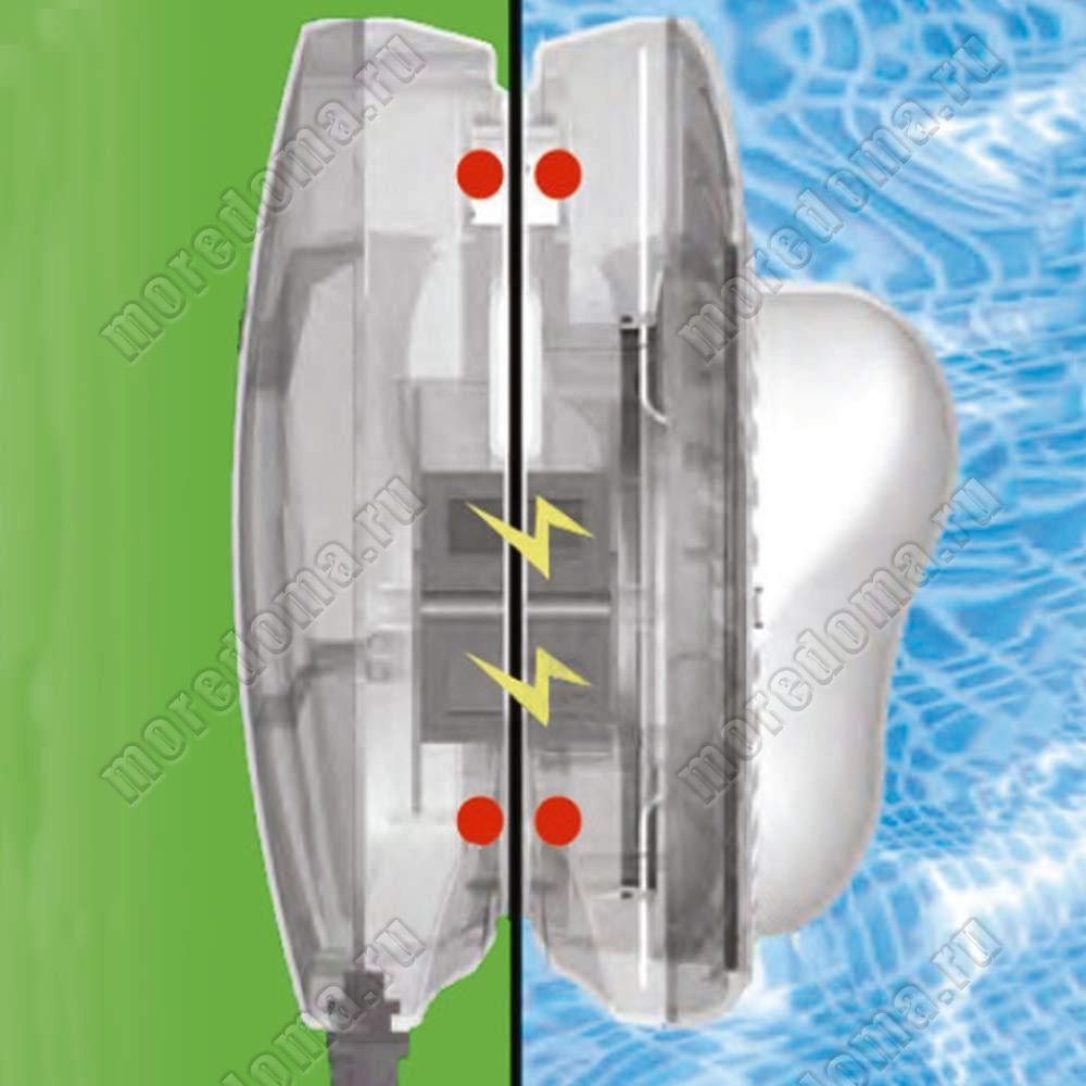 Подсветка intex для бассейна светодиодная магнитное крепление на стенку бассейна