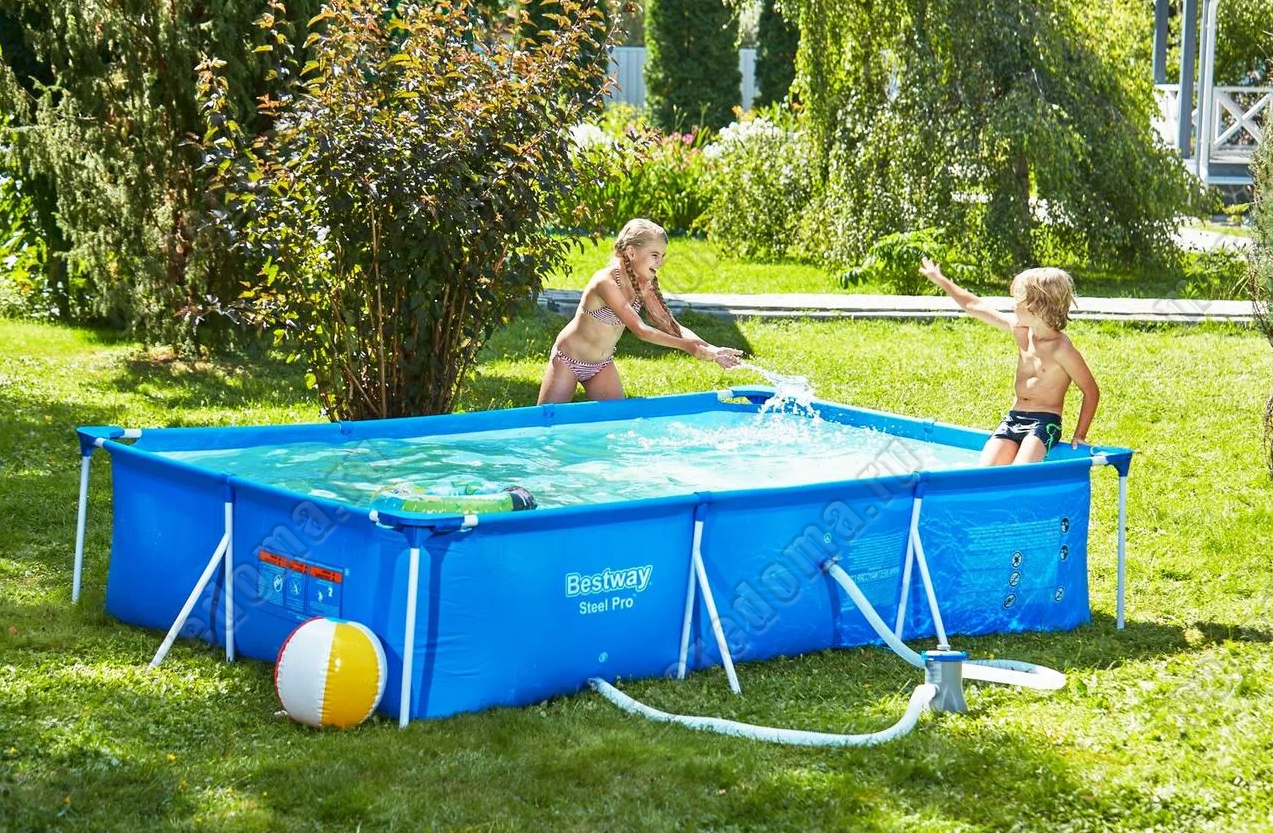 28038 intex тент покрывало для прямоугольного бассейна rectangular pool cover