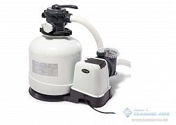 Песочный насос-фильтр INTEX "Krystal Clear", 6000 л/ч ; артикул 26646 - Производительность насоса 7,9м3/ч