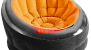 Надувное кресло INTEX "Empire" оранжевое 112 х 109 х 69см, арт. 68582-O